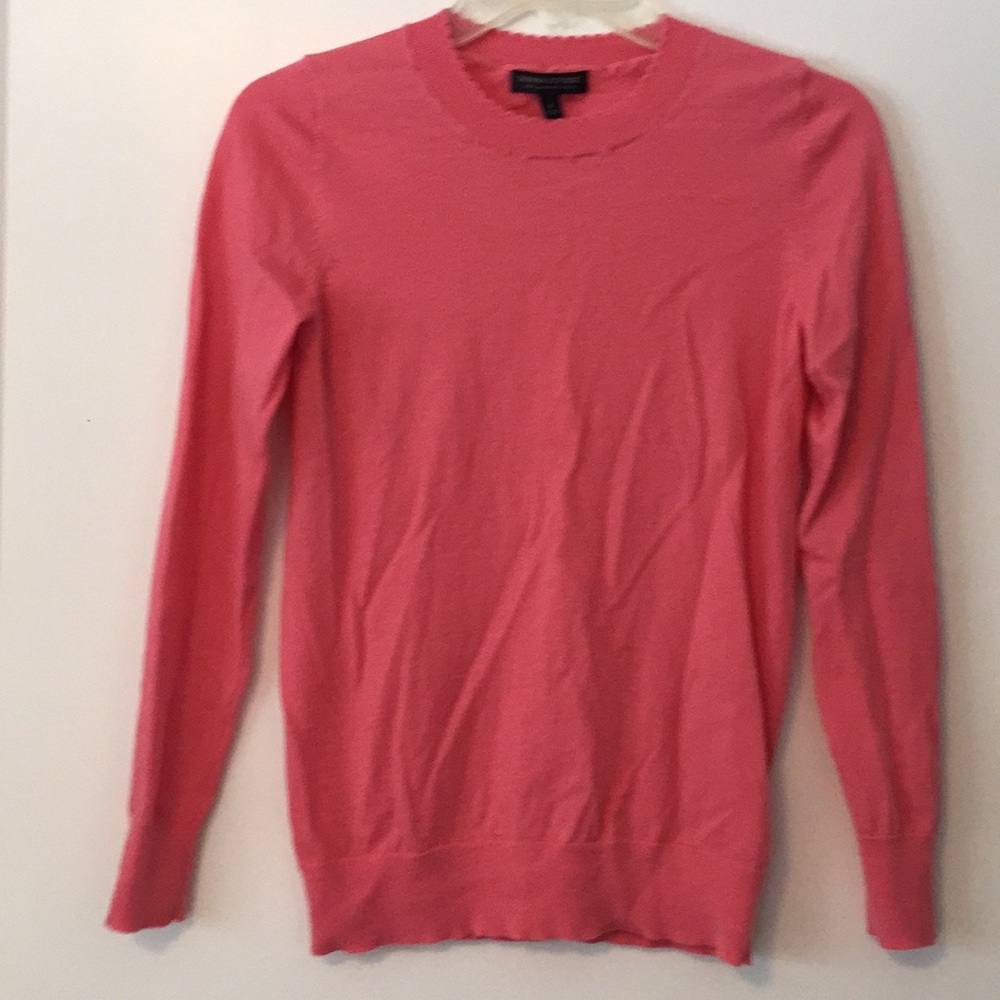 Banana Republic scooped neck light sweater sz s